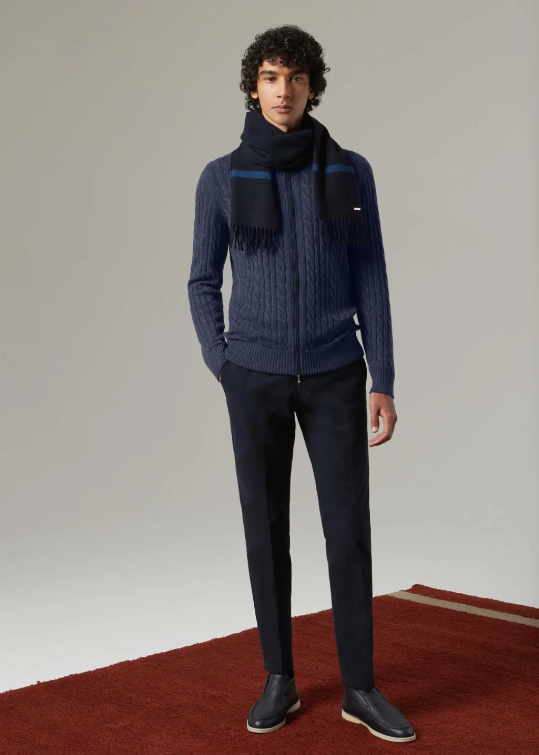Hot Bomber Man Knitwear