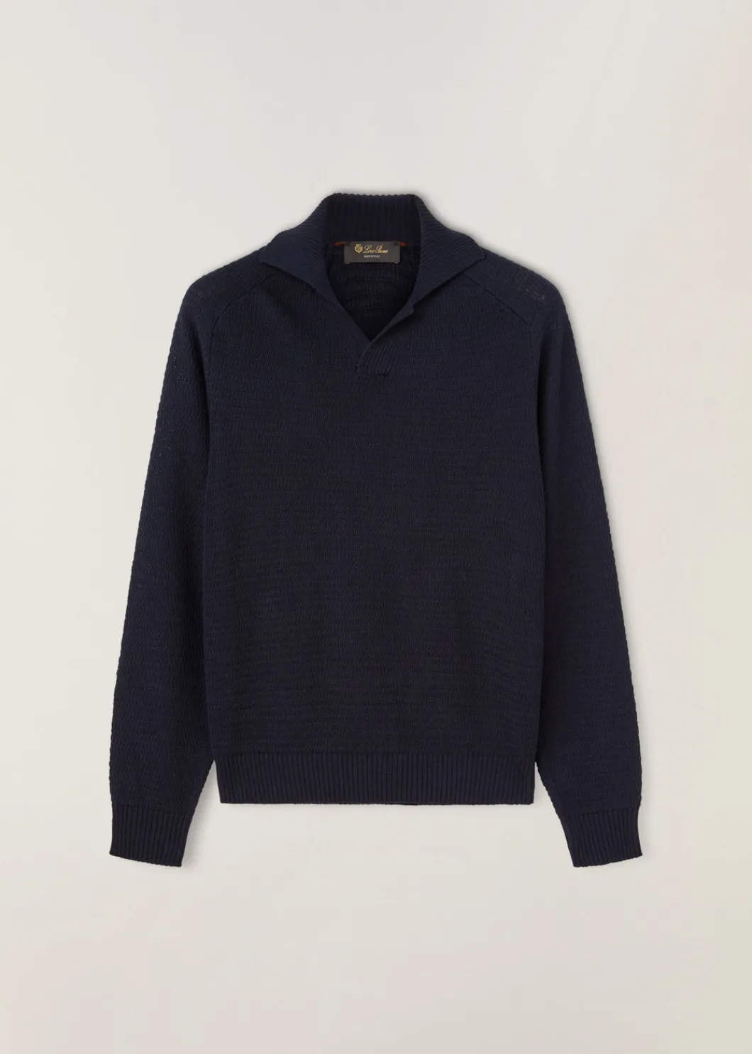 Fashion Buttonless Malfa Polo Shirt Man Knitwear