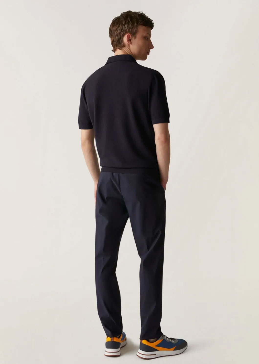 Shop Buttonless Polo Shirt Man Polo And T-Shirts