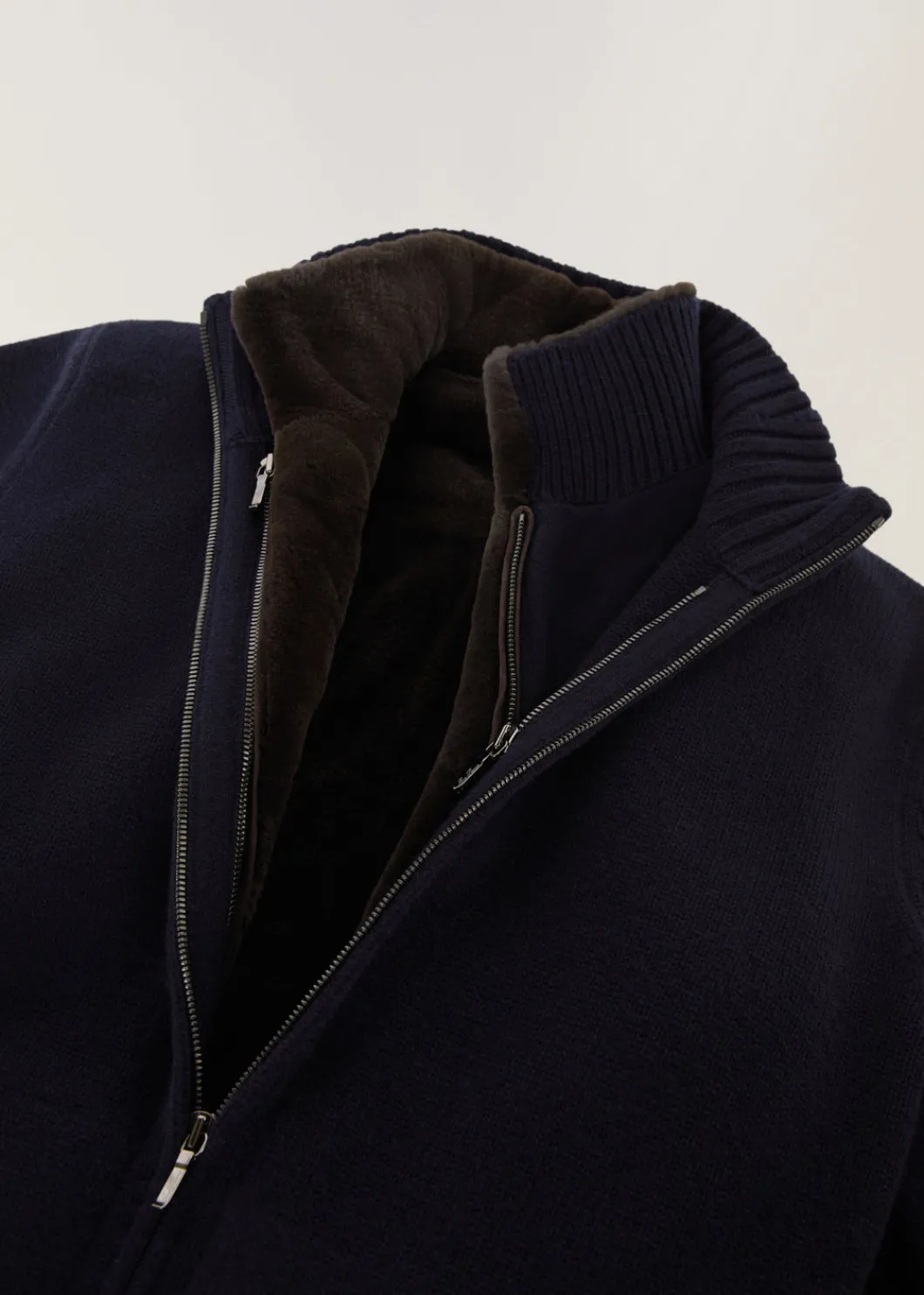 New Colman Bomber Jacket Man Knitwear