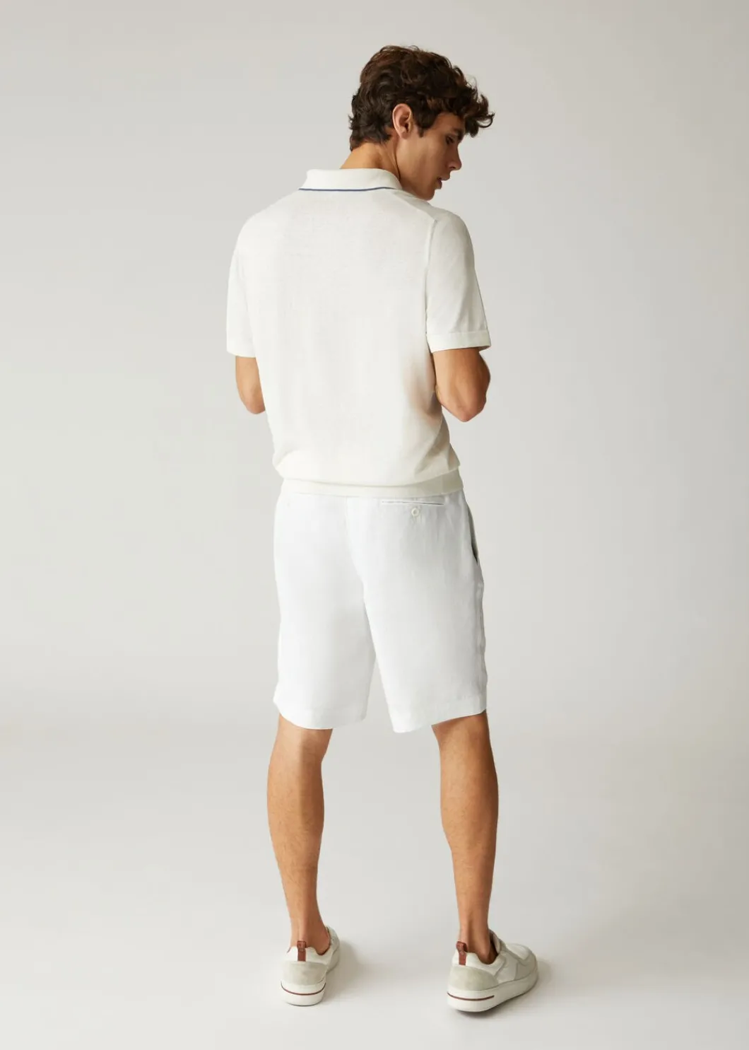 Cheap Flat Bermuda Shorts Man Trousers & Bermudas