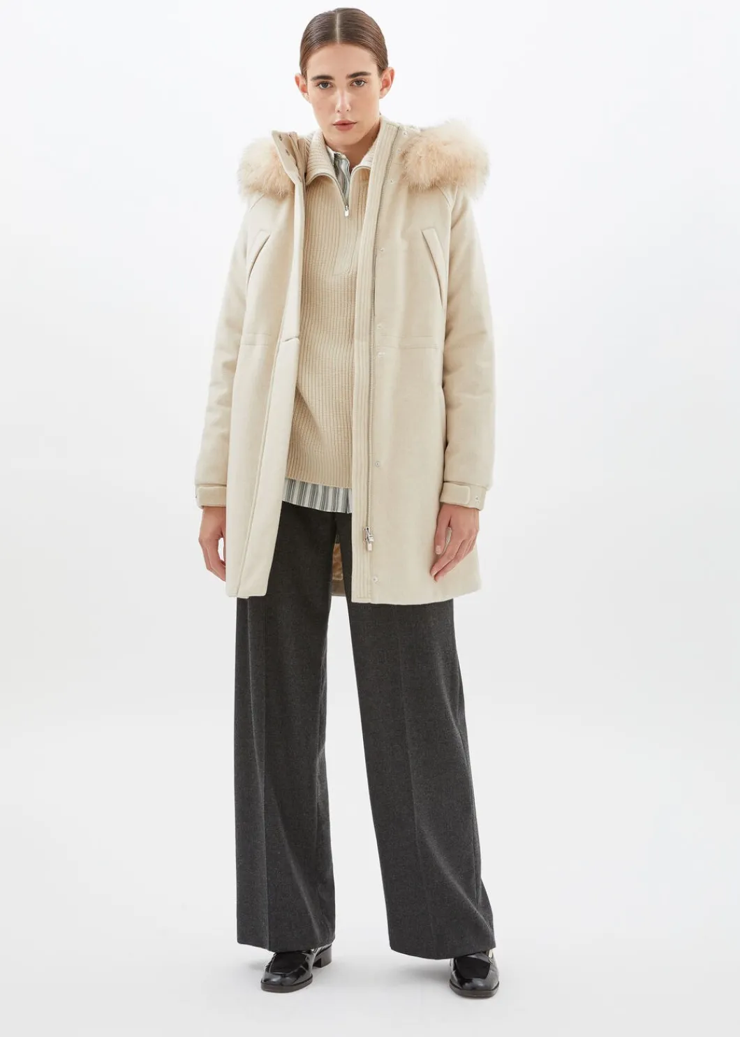 Clearance Icery Long Jacket Woman Puffers