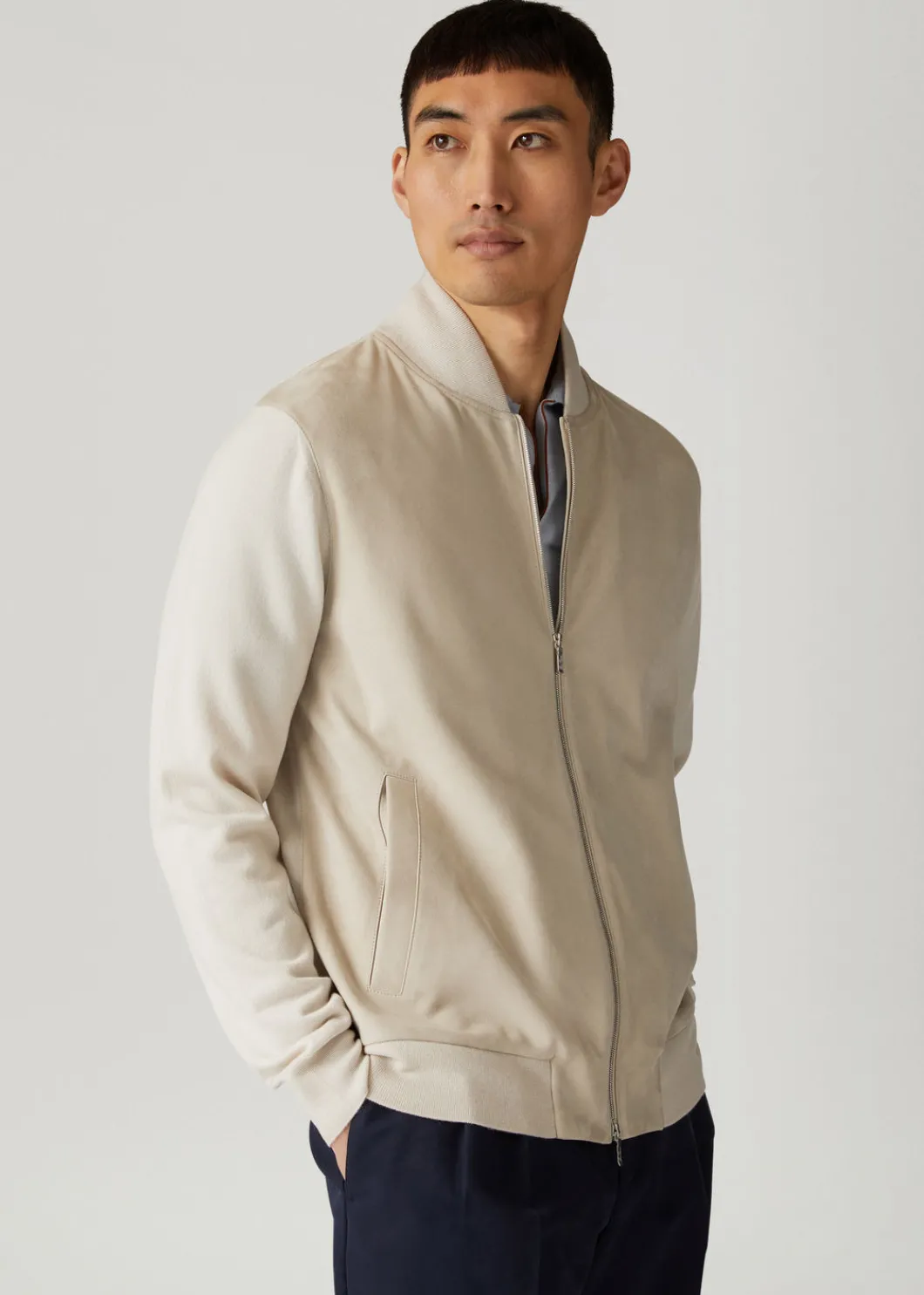 Outlet Ivy Bomber Jacket Man Knitwear