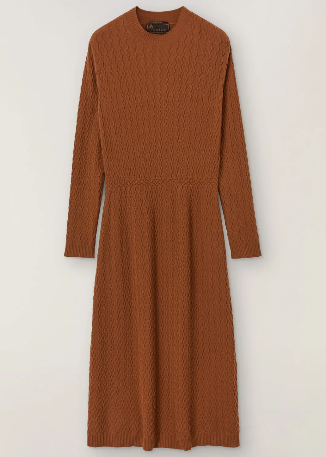 Sale Micro Cables Dress Woman Dresses