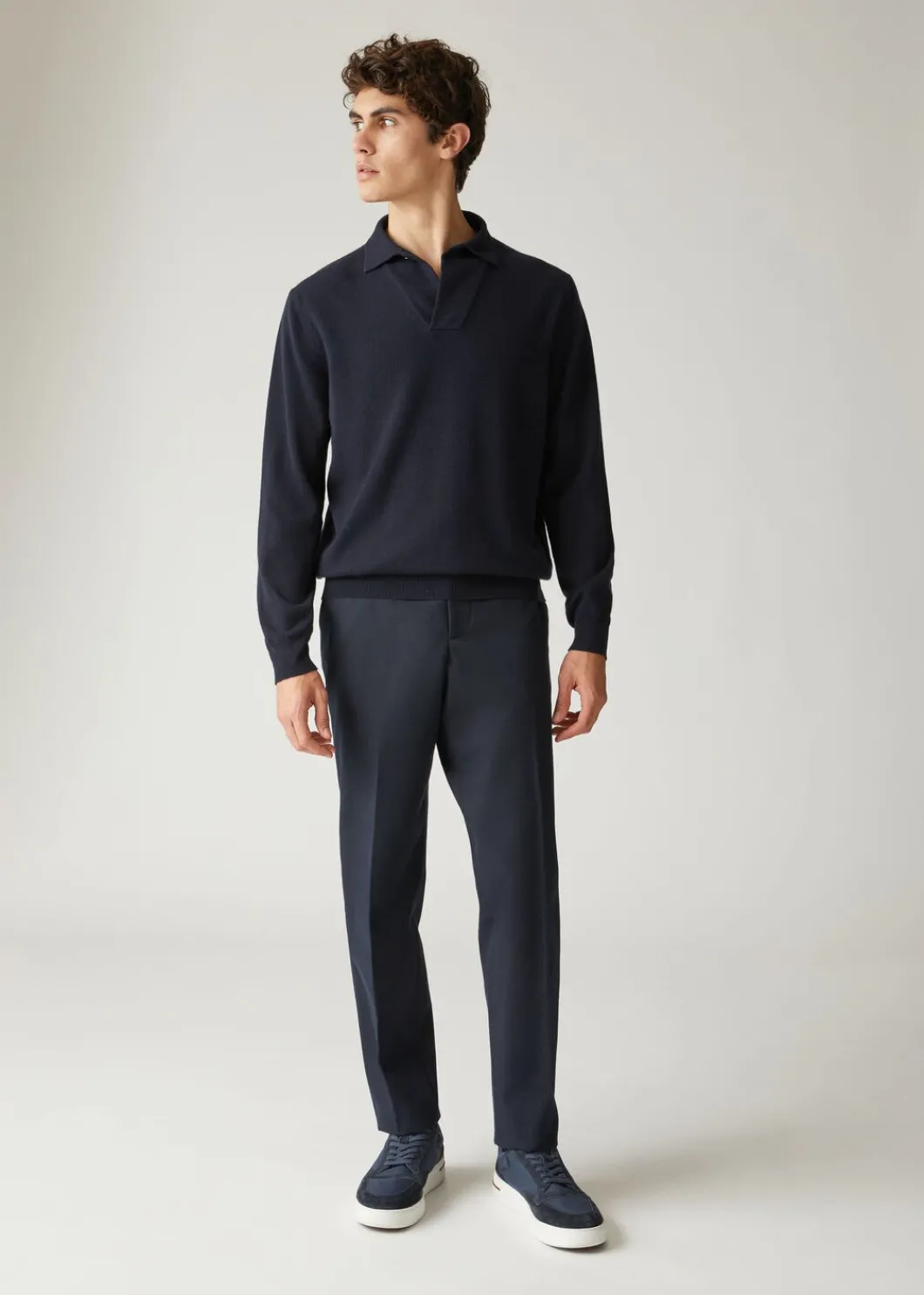 New Open Polo Shirt Man Knitwear
