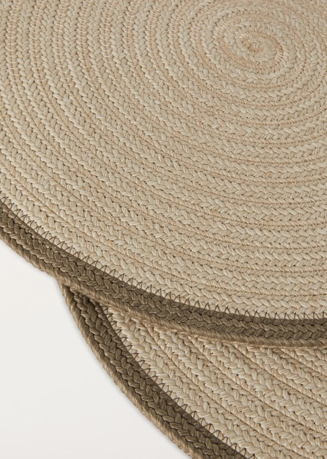 Cheap Saint Barth Round Placemats (Set Of Two) Tableware