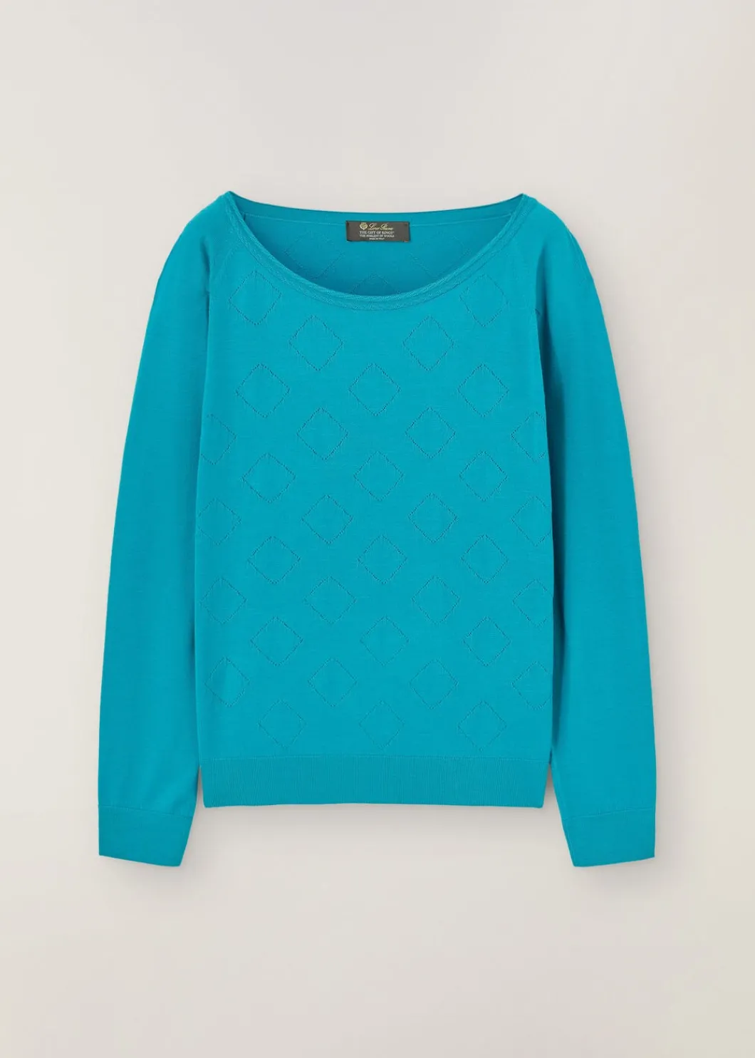Shop The Gift Of Kings® Wide Argyle Crew Neck Woman Knitwear