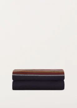 Hot The Suitcase Stripe Blanket Blankets