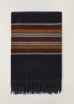 Hot The Suitcase Stripe Blanket Blankets